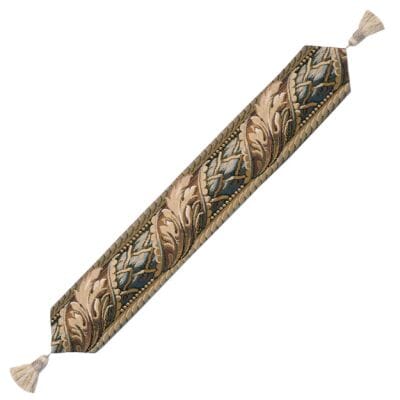Acanthus Leaf Autumn Tapestry Table Runner