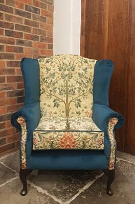 Tree of Life Upholstered Wing Chair