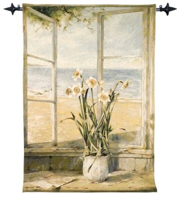 Ocean View Loom Woven Tapestry - 132 x 93 cm (4'4" x 3'1") - Requires Rod Size 2