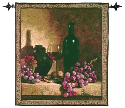 Vintage Banquet Loom Woven Tapestry - 2 Sizes Available
