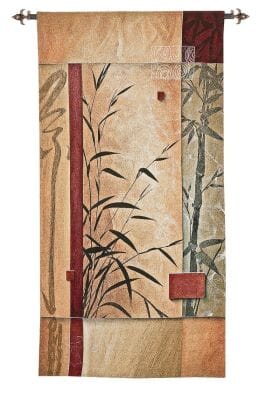 Garden Dance II Loom Woven Tapestry - 133x67cm (4'4"x2'3") - Requires Rod Size 2