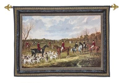 The Suffolk Meet Loom Woven Tapestry - 120 x 155 cm (3'11" x 5'1") - Requires Rod Size 4