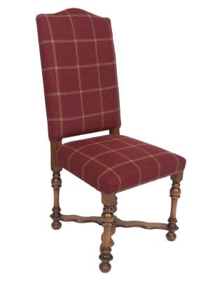 William & Mary Oak Sidechair                
