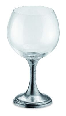 Pewter Red Wine Glass H.22cm - only 1 left!