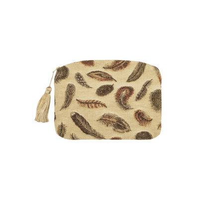Feathers Purse - 15 x 20cm