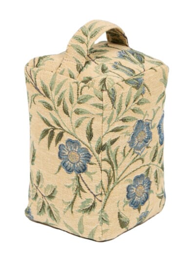 Morris Pimpernel Blue Tapestry Doorstop