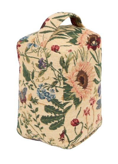 Summer Garden Tapestry Doorstop