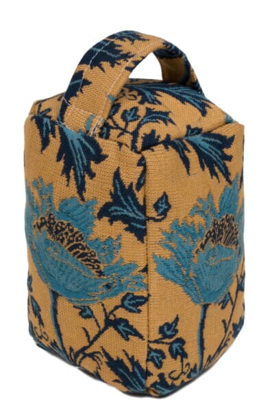 Anemone Gold Tapestry Doorstop