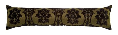Green Damask Draught Excluder