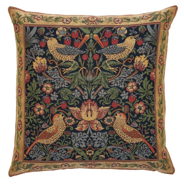 Strawberry Thief Classic Tapestry Cushion - 46x46cm (18