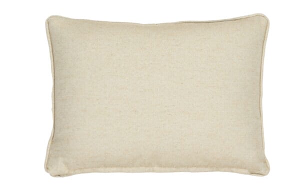 Country Linen Plain Linen Cushion with Piping - 33x55cm (15