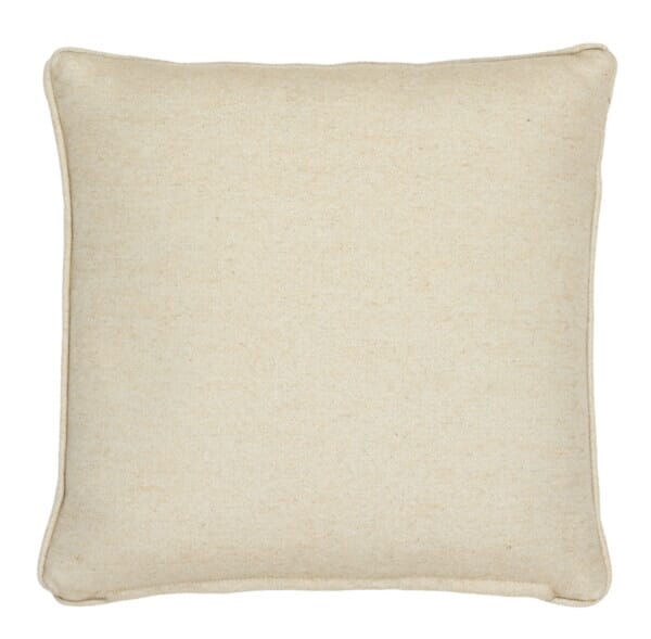 Country Linen Stag Piped Tapestry Cushion - 45x45cm (18