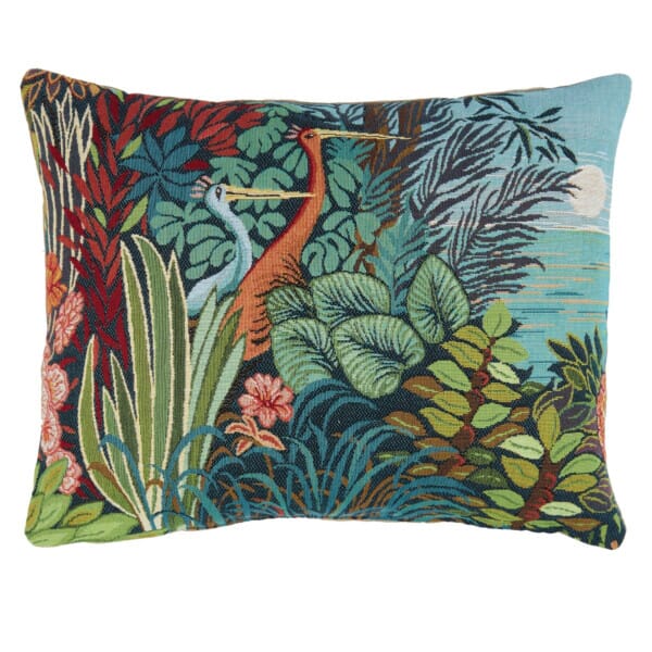 Tropical Birds III Tapestry Cushion - 38x46cm (15