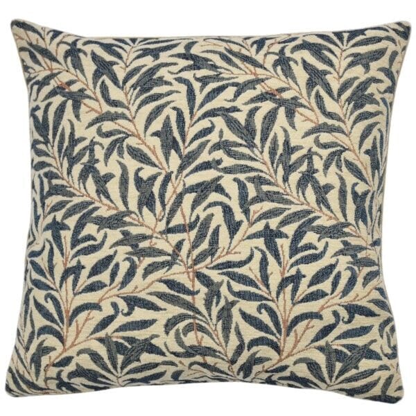 Willow Bough Blue Tapestry Cushion - 46x46cm (18