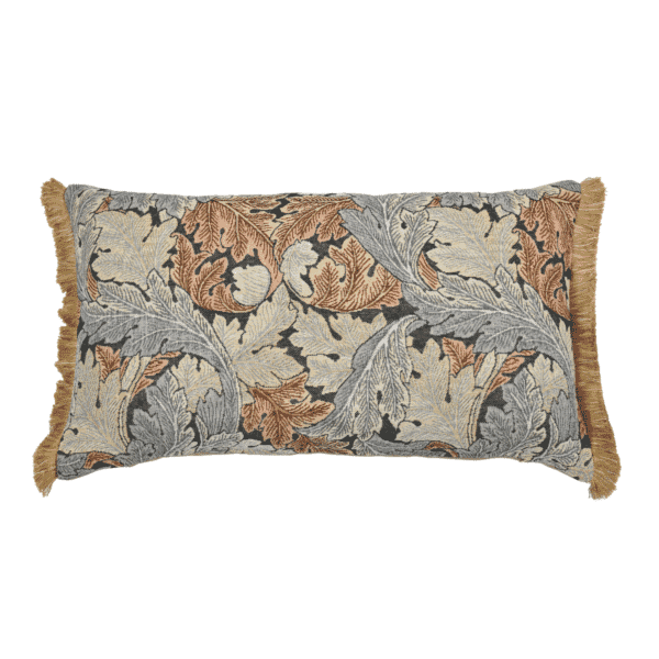 Acanthus Leaves - Autumn Tapestry Cushion with Feather Filler - 33x55cm (13”x22”)