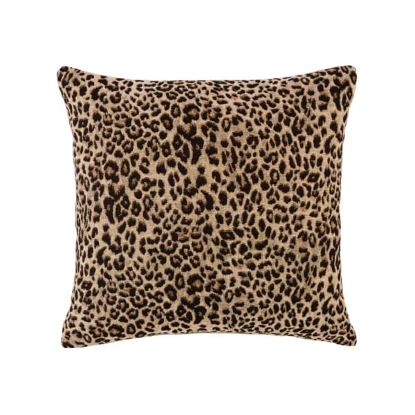 Leopard Tapestry Cushion - 46x46cm (18