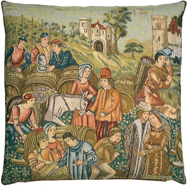 Vintners Tapestry Cushion - 46x46cm (18