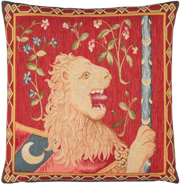 Lion-Le Gout Tapestry Cushion - 46x46cm (18