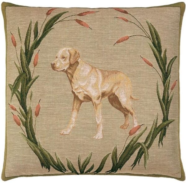 Labrador Tapestry Cushion - 46x46cm (18