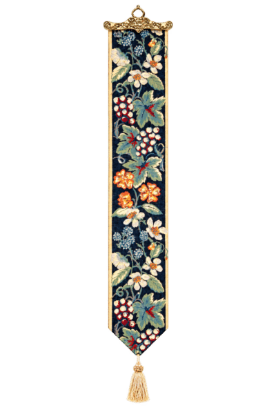 Vines Blue Bellpull - Last few remaining!