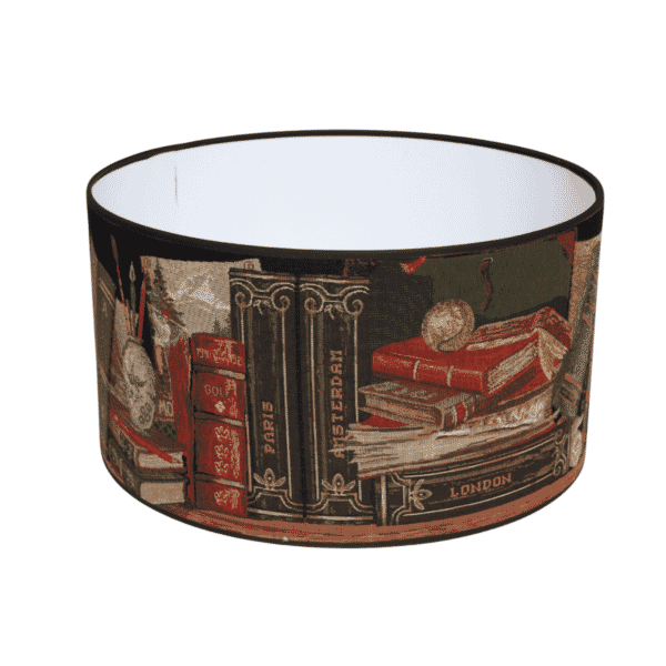 Library Tapestry Lampshade - D.40 x H.22cm