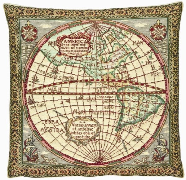 New World Tapestry Cushion - 46x46cm (18