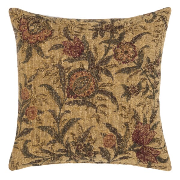 Morris Pomegranate Cushion with Feather Filler - 33x33cm (13