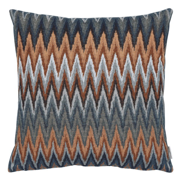 Zigzag Winter Woven Cushion - 42x42cm (17