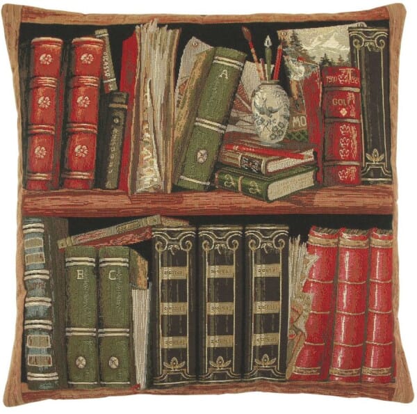 Library III Tapestry Cushion - 46x46cm (18