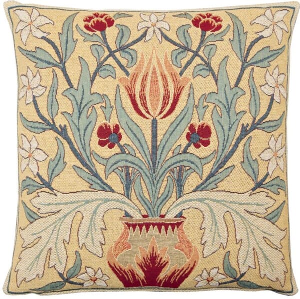 Morris Tulip Tapestry Cushion - 46x46cm (18