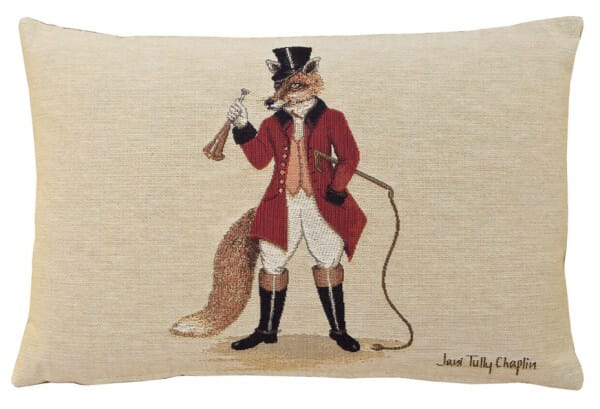 The Hon. Freddie Fox Cushion with Feather Filler - 33x46cm (13