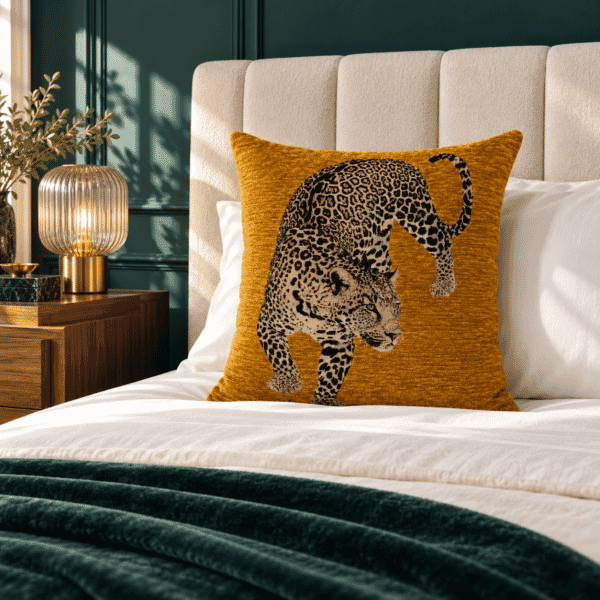 Saffron I Tapestry Chenille Cushion - 46x46cm (18