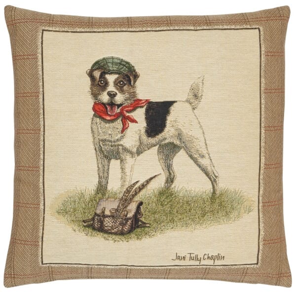 Master Jack Russell Tapestry Cushion - 46x46cm (18