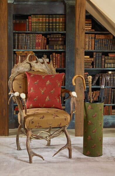 Highland Claret Tapestry Cushion - 46x46cm (18