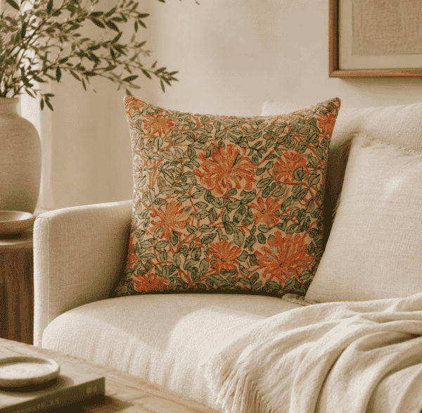 Honeysuckle Tapestry Cushion - 46x46cm (18