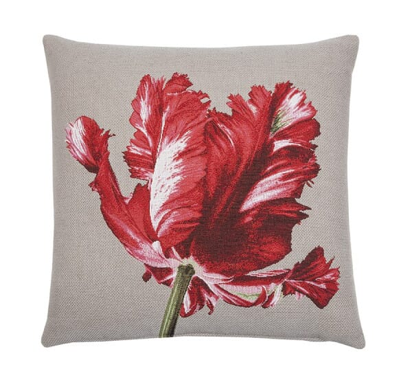 Geranium Grey Tapestry Cushion - 46x46cm (18