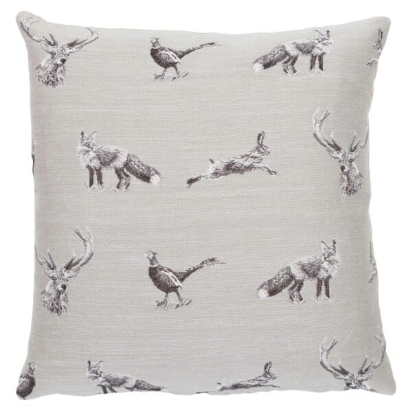 From the Field Country Linen Regular Tapestry Cushion - 46x46cm (18