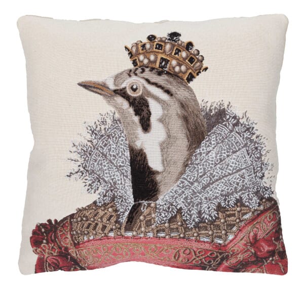 Elizabeth Tapestry Cushion with Feather Filler - 46x46cm (18