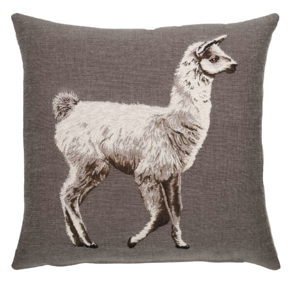 Alpaca Tapestry Cushion - 46x46cm (18