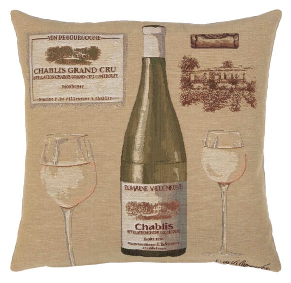 Domaine Villeneuve Tapestry Cushion - 46x46cm (18