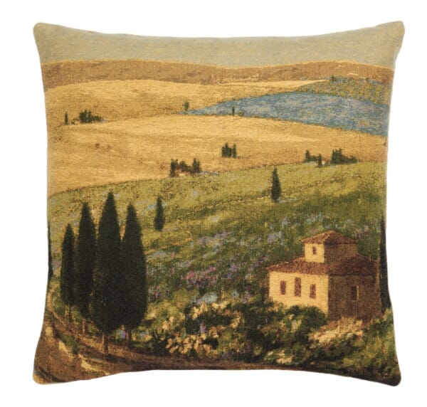Tuscany Fields Tapestry Cushion - 46x46cm (18