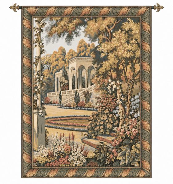 Lake Como Garden Loom Woven Tapestry - 2 Sizes Available