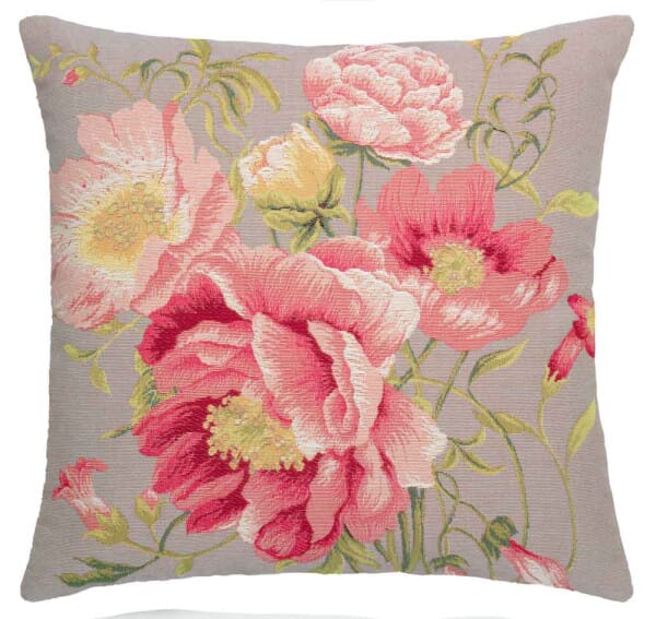 Japanese Flowers II Regular Cushion with filler - 46x46cm (18