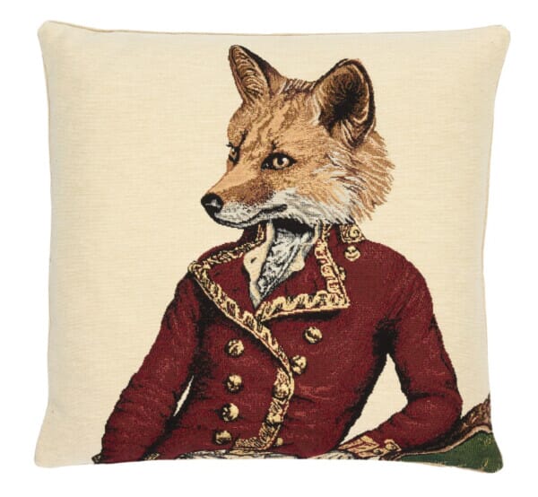 Master Fernando Fox Regular Cushion with filler - 46x46cm (18