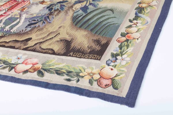 Chasse de Maximilien Antique Original Tapestry - 140 x 200 cm (4'8