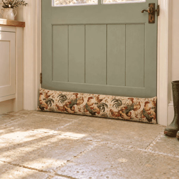 Country Hens Draught Excluder - 90cm x 18cm (36
