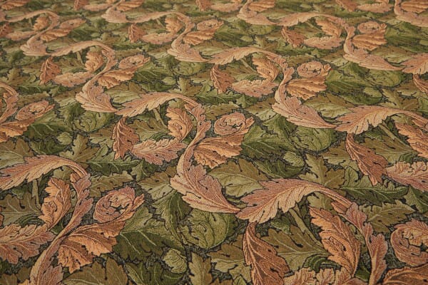 Acanthus Leaf Gold Tapestry Fabric