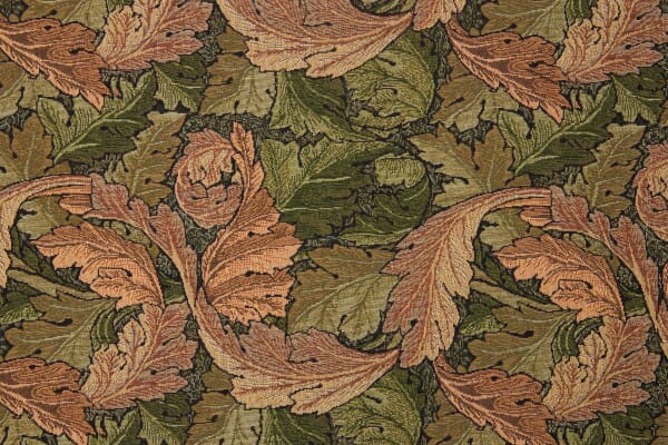 Acanthus Leaf Gold Tapestry Fabric
