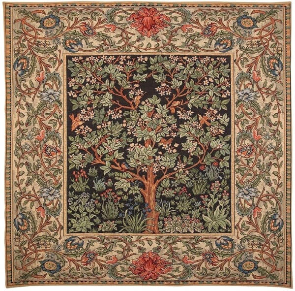 Tree of Life Woollen Blanket