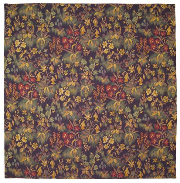 Tudor Mille Fleur Tapestry Throw - 147 x 147cm (57